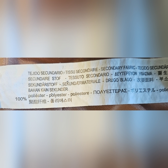 Zara Women's V-Neck Midi Slip Dress Adjustable Straps, Beige Color, SMALL - Picture 5 of 7